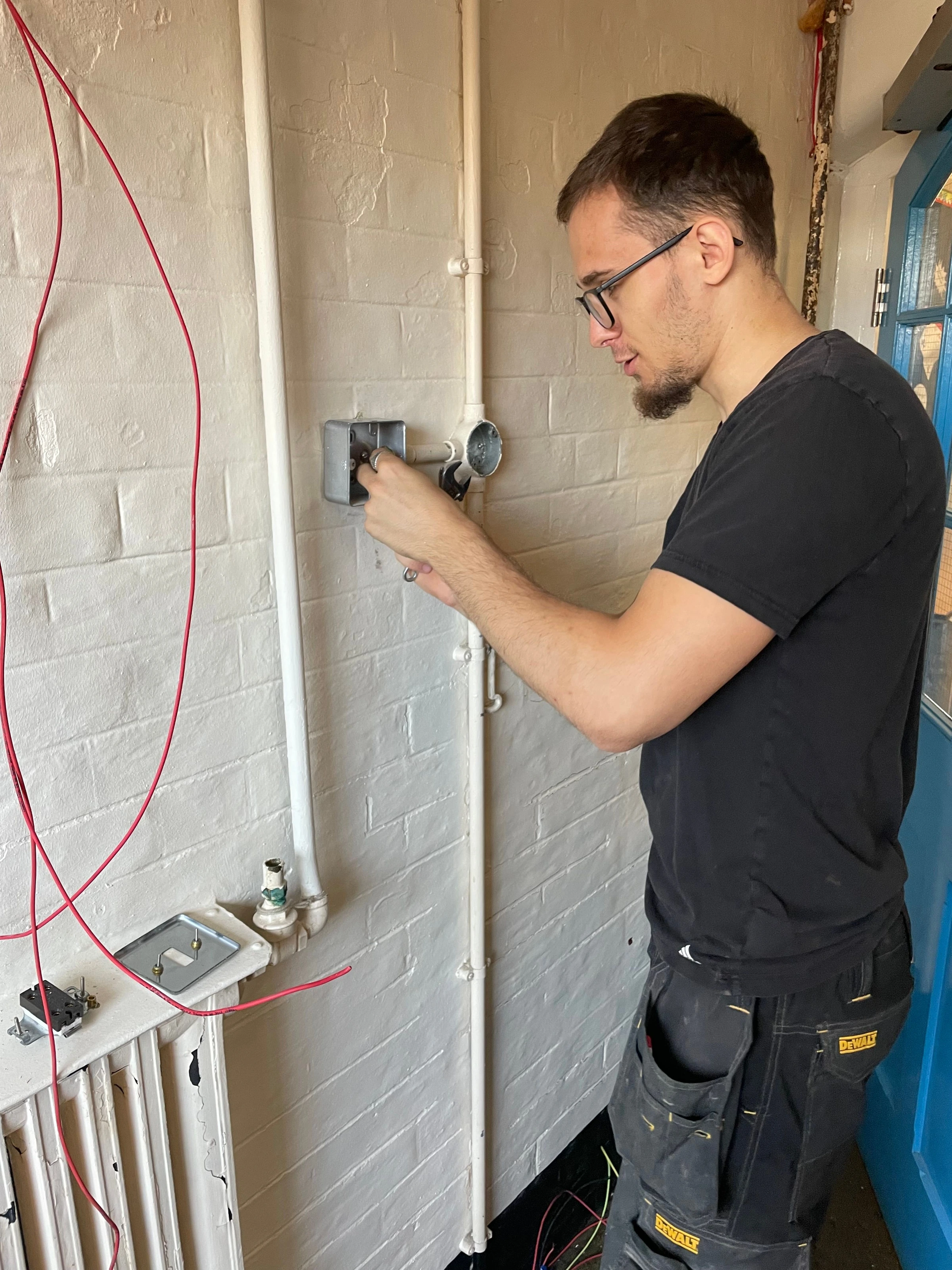 Commercial job at a school. Salisbury School, Ilford, photo 1